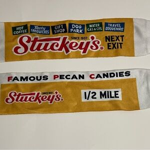 Stuckey's Yellow and White Banner Socks